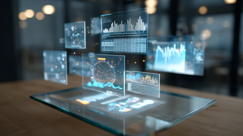 טכנולוגיית לוגו מתקדמת על מסכים